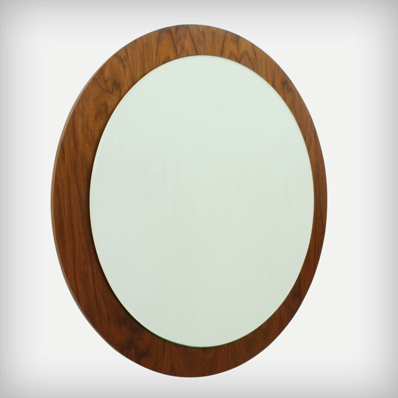 Rosewood Kama  mirror - 1960s