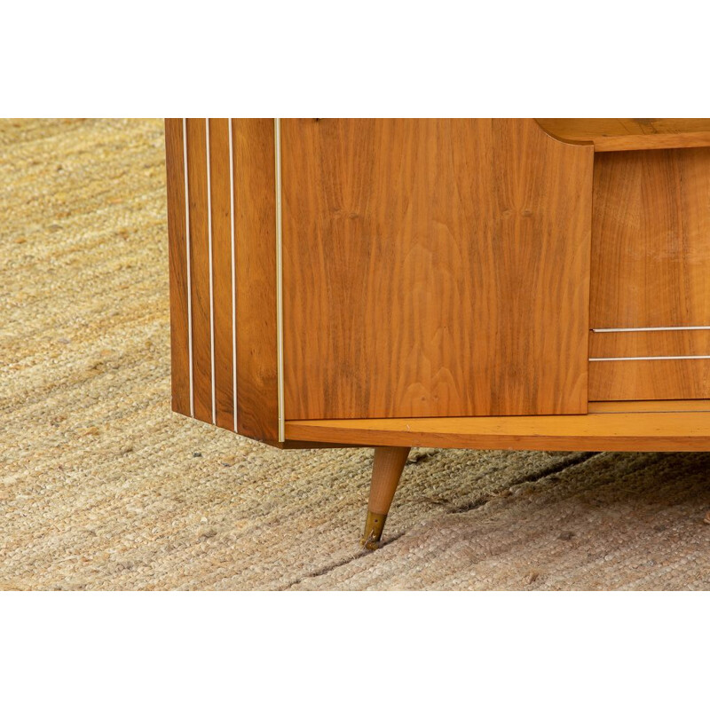 Scandinavian vintage corner chest of drawers, 1960s