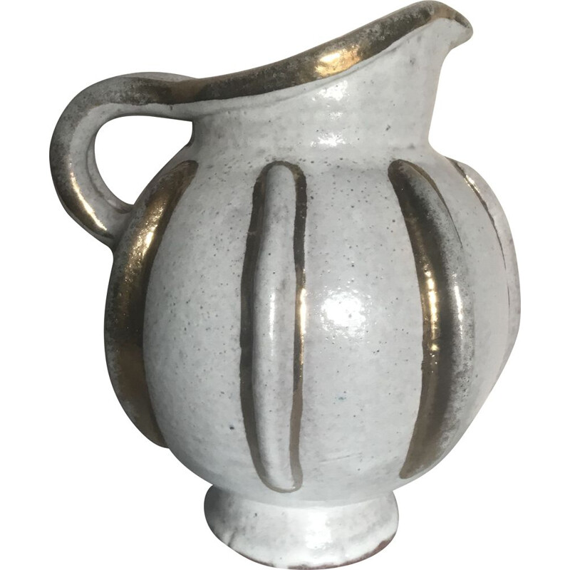 Vintage pitcher from Accolay, 1950
