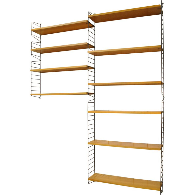 Vintage String bookcase by Nisse Strinning, Sweden 1960