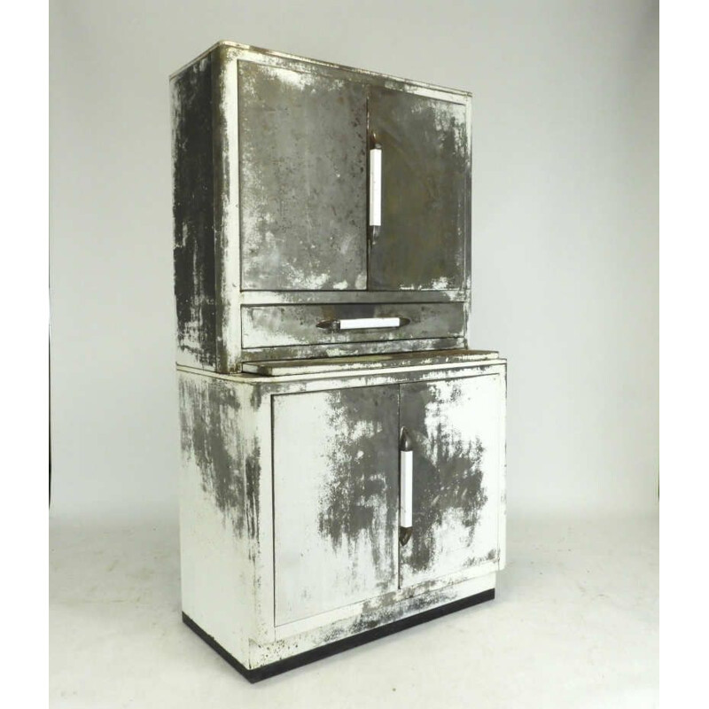 Vintage Art deco steel cabinet
