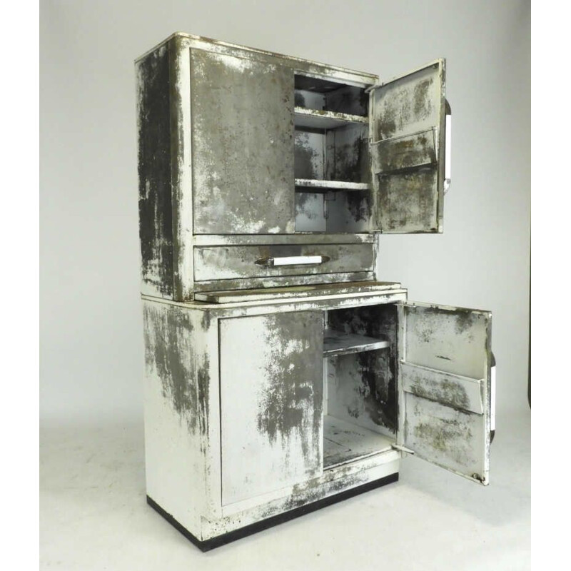 Vintage Art deco steel cabinet