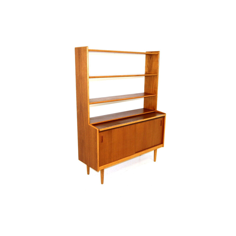 Scandinavisch teakhouten bureau, Zweden 1960