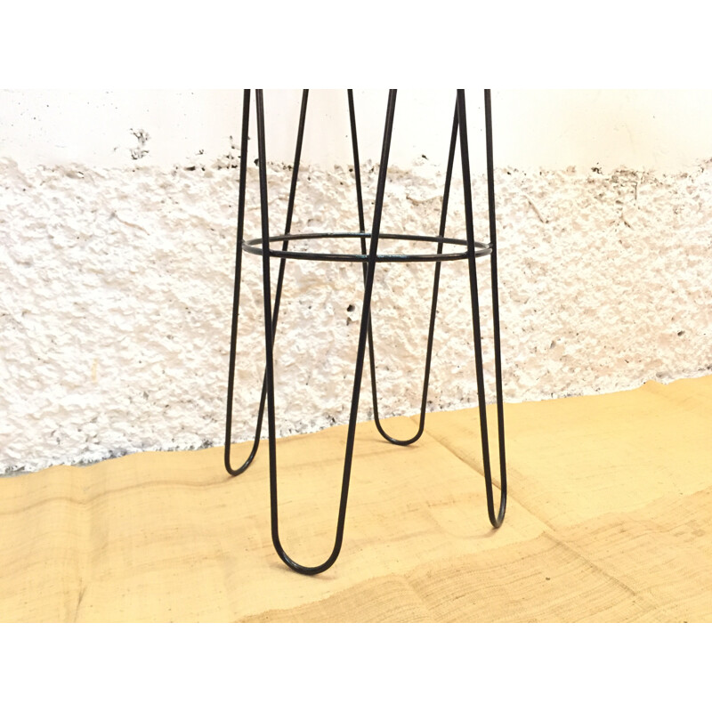 Metal coat rack, Roger FERAUD - 1950s