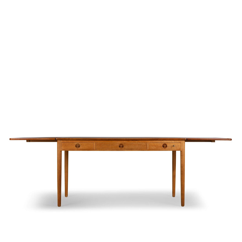 Vintage desk by Hans J. Wegner for Andreas Tuck, 1950s