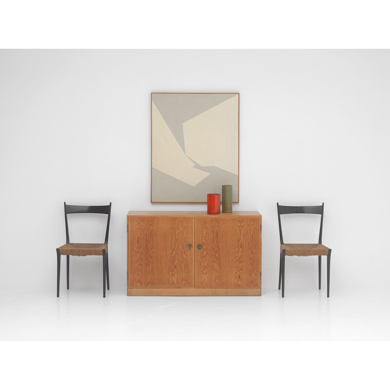 Vintage Børge Mogensen chest of drawers by C. M. Madsen for Fdb, Denmark 1950s