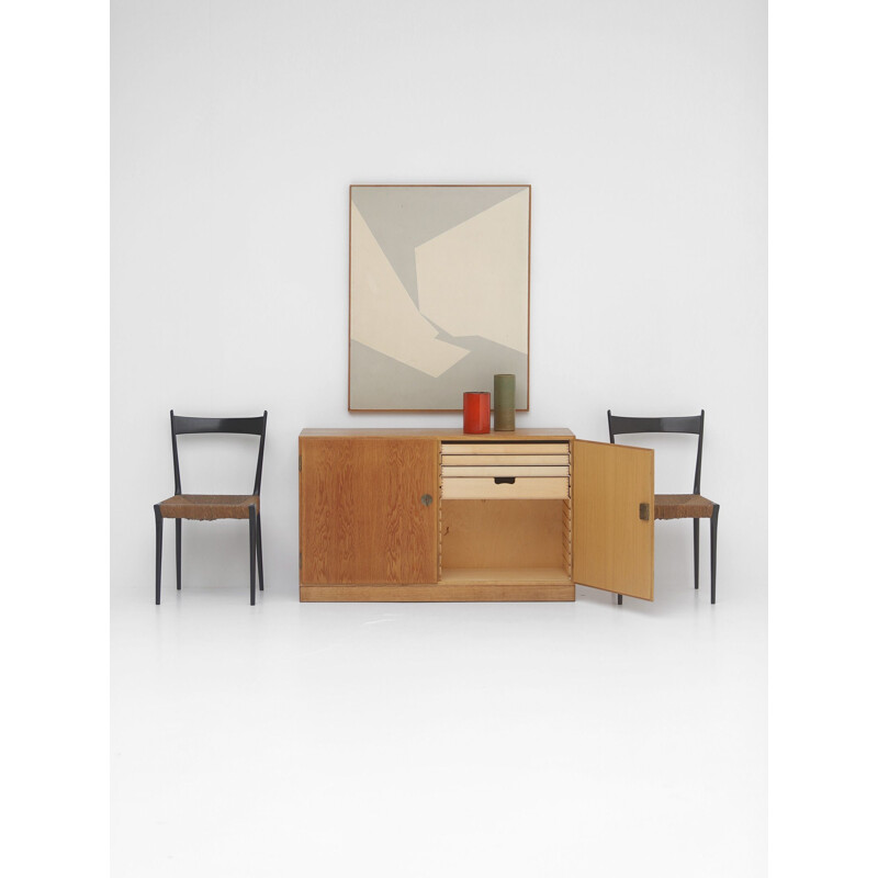 Vintage Børge Mogensen chest of drawers by C. M. Madsen for Fdb, Denmark 1950s