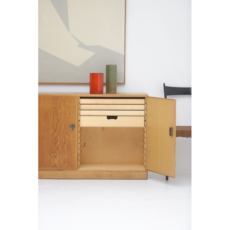 Vintage Børge Mogensen chest of drawers by C. M. Madsen for Fdb, Denmark 1950s