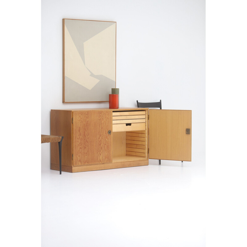 Vintage Børge Mogensen chest of drawers by C. M. Madsen for Fdb, Denmark 1950s