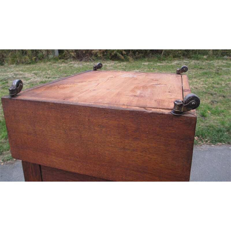 Vintage cabinet with pull-out drawers, 1930s