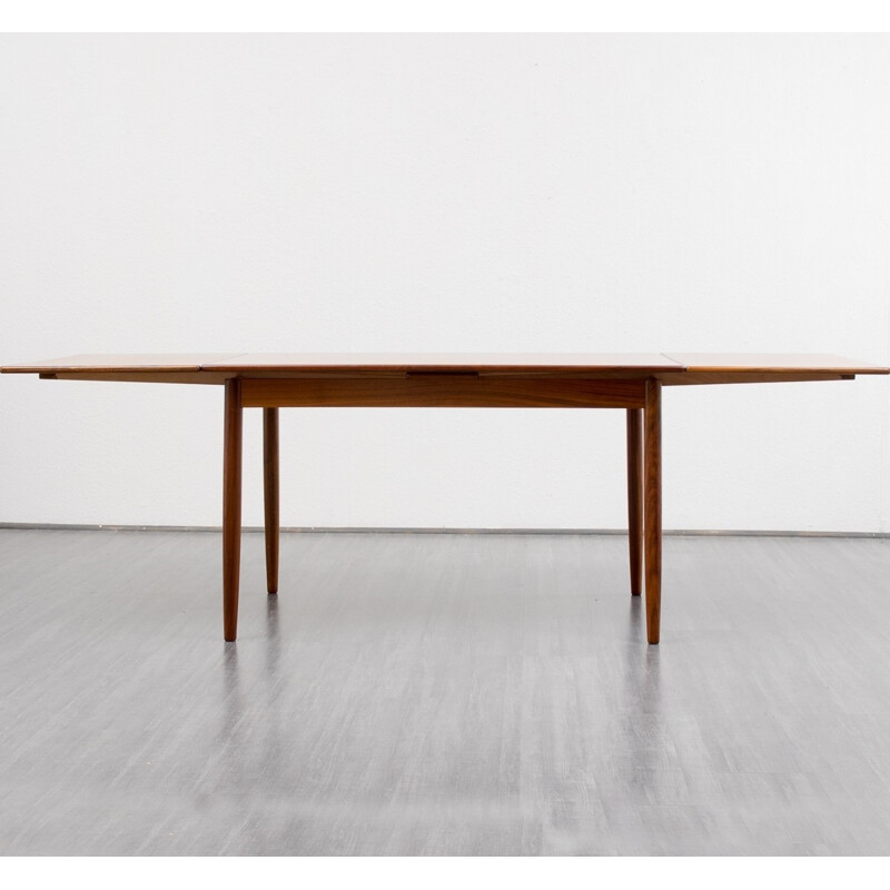 Dining table in walnut - 1960s