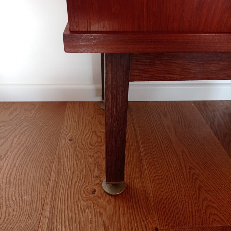 Pair of vintage Combineurop teak night stands, 1950