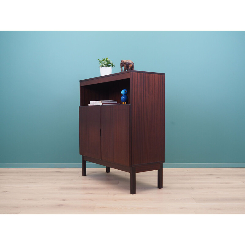 Mahogany vintage chest of drawers, Denmark 1960s