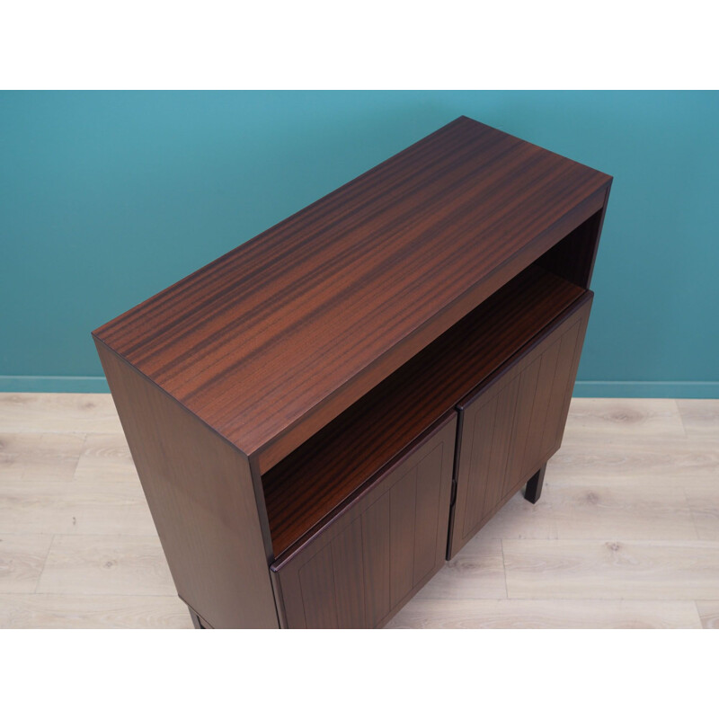 Mahogany vintage chest of drawers, Denmark 1960s