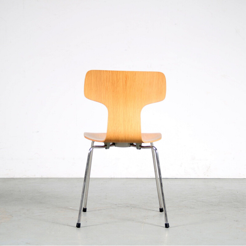 Vintage "Hammerhead" chair by Arne Jacobsen for Fritz Hansen, Denmark 1990s