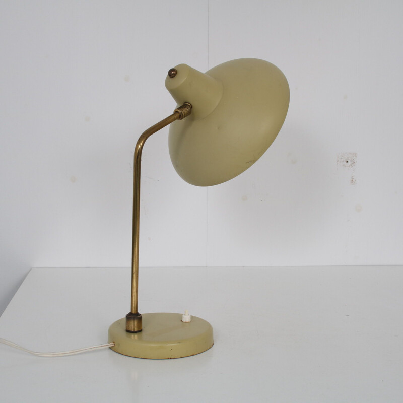 Lampe de bureau vintage ajustable Ball, Pays-Bas 1950