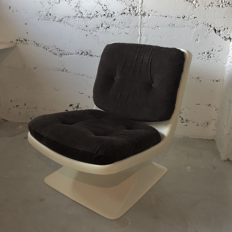 Vintage Grosfillex armchair by Albert Jacob, 1970