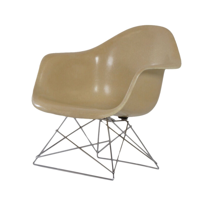 Vintage Lar armchair by Charles & Ray Eames for Herman Miller, 1970s