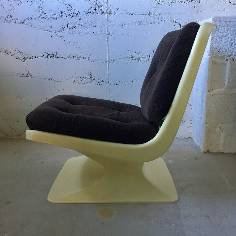 Vintage Grosfillex armchair by Albert Jacob, 1970