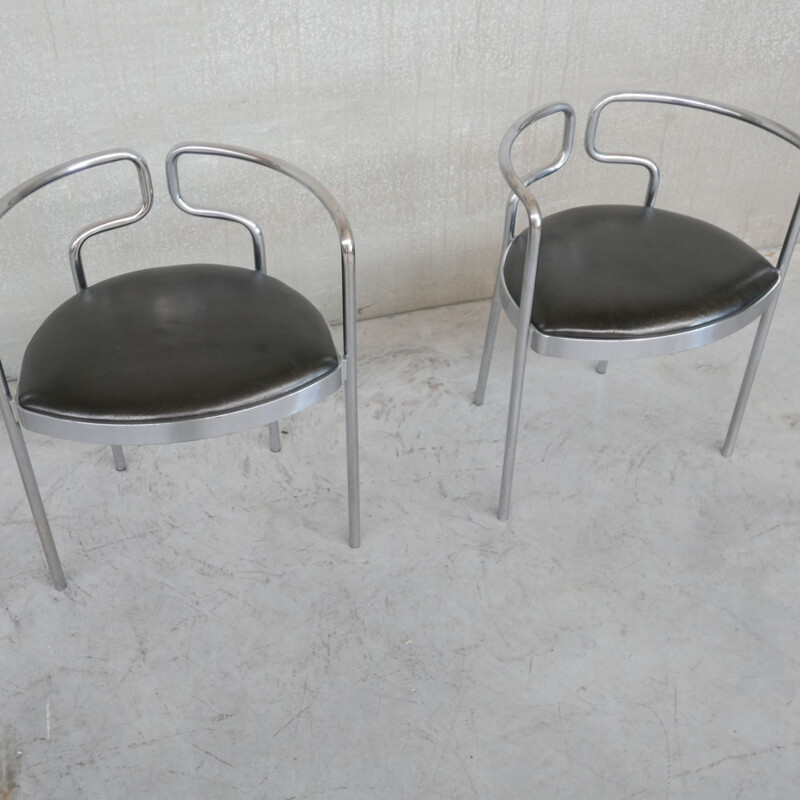 Set of 4 mid-century Danish chairs by Henning Larssen, 1967