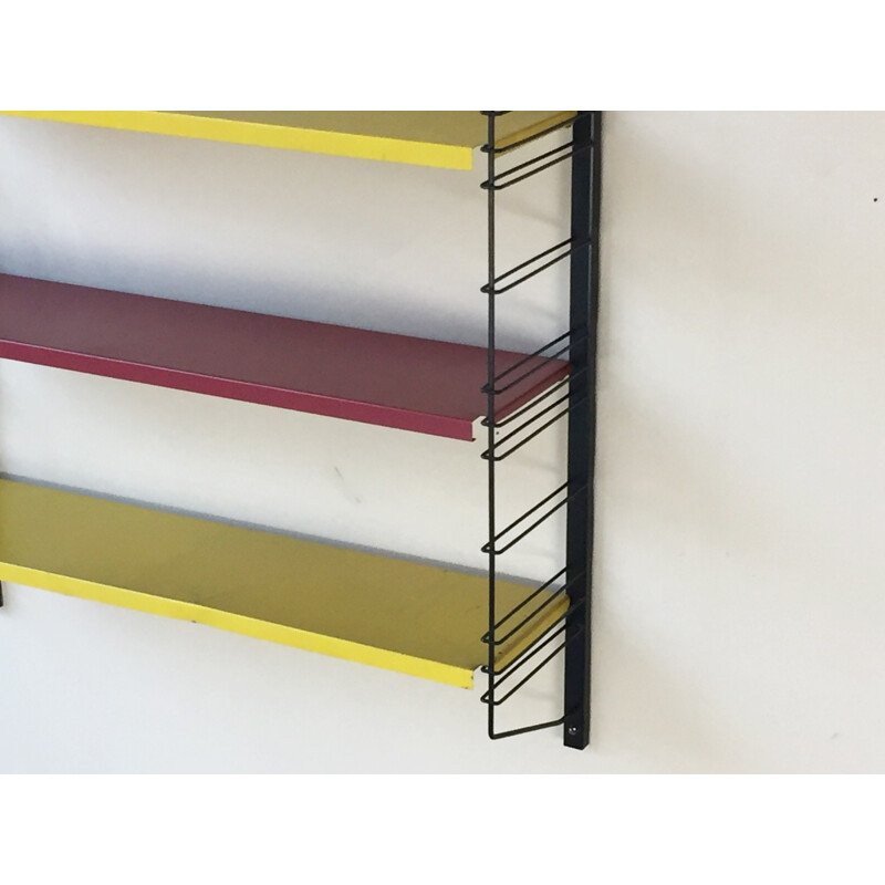 "Tomado" shelving unit in metal, Adriaan DEKKER - 1960s