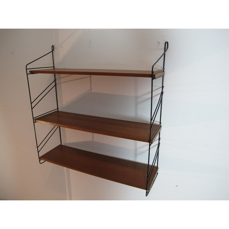 Scandinavian teak shelving system - 1960s