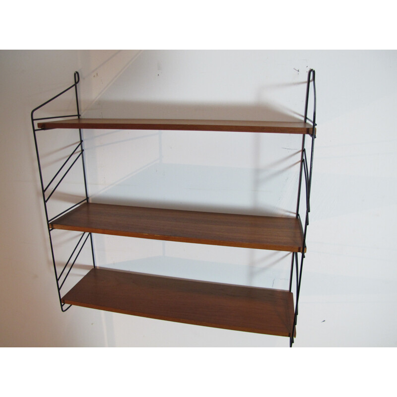 Scandinavian teak shelving system - 1960s