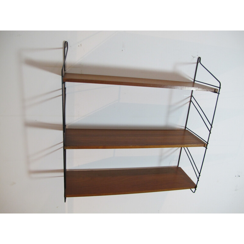 Scandinavian teak shelving system - 1960s