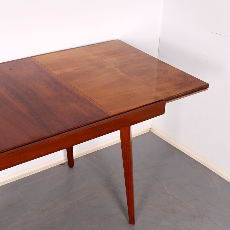 Vintage wood dining table by Tatra