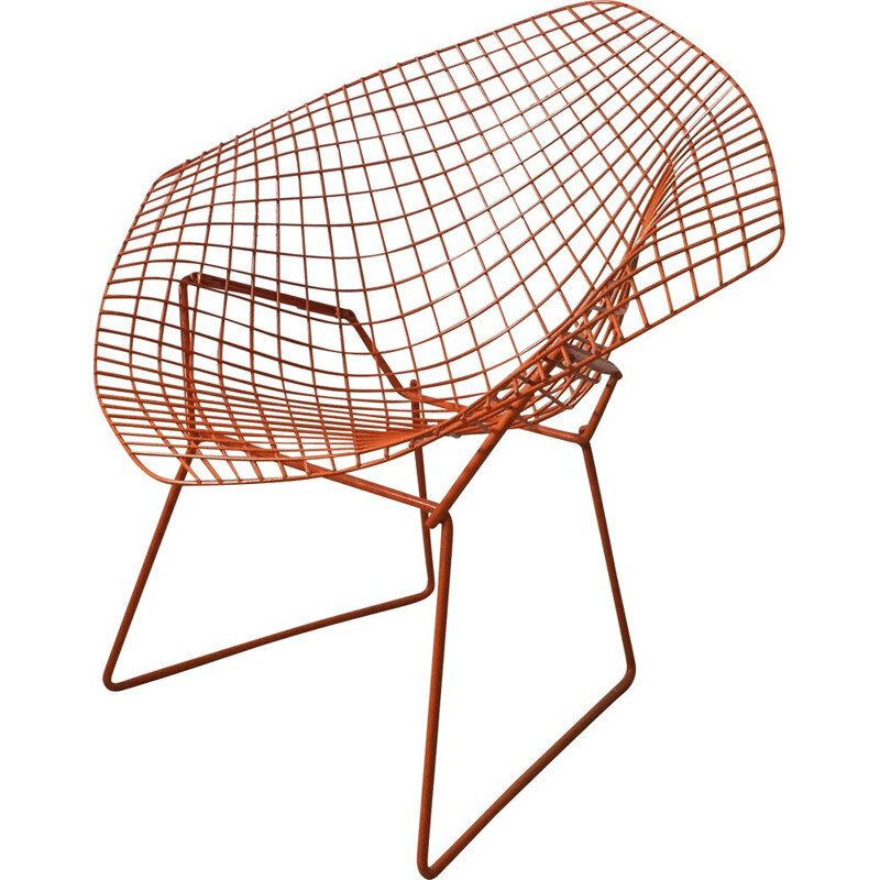 Diamond vintage armchair by Harry Bertoia for Knoll, 1970