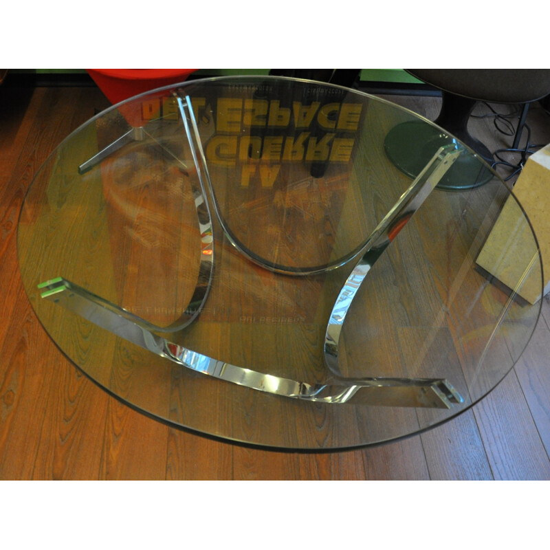 Vintage coffee table, Roger SPRUNGER - 1960s