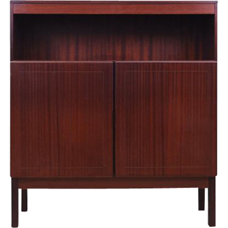 Mahogany vintage chest of drawers, Denmark 1960s