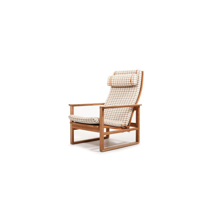 Vintage Sled Sessel aus Eichenholz von Børge Mogensen für Fredericia Stolefabrik, 1956