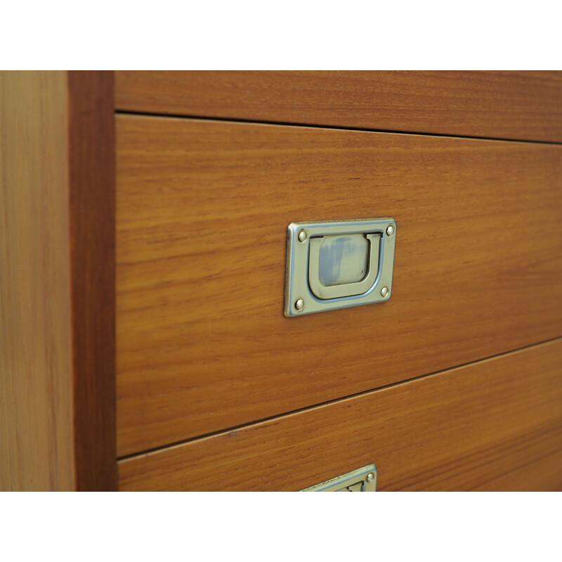 Teak vintage chest of drawers, Denmark 1970s