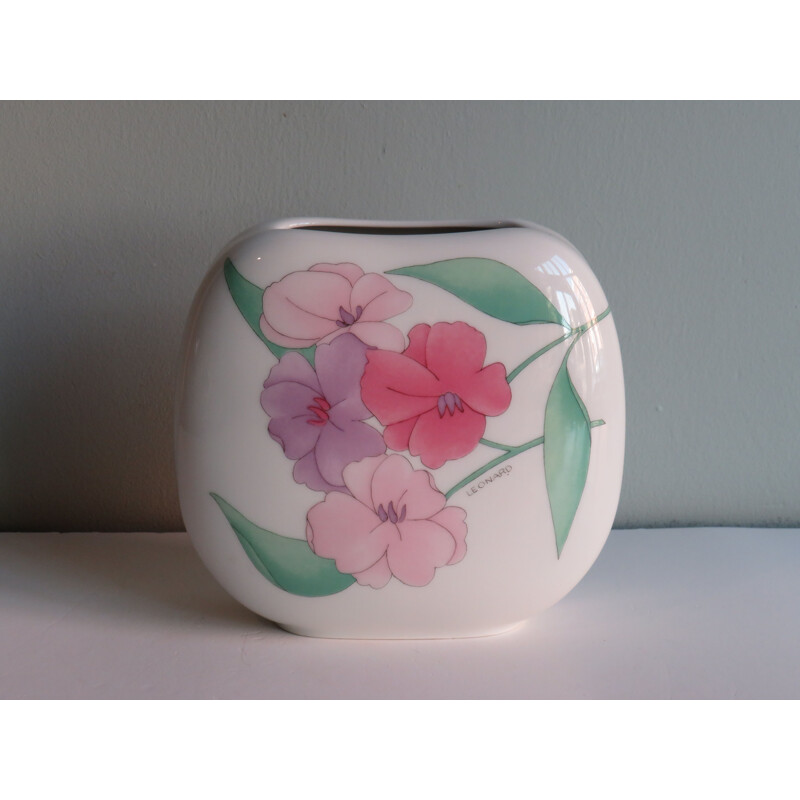 Vintage vase de Leonard para Hutschenreuther, Alemanha 1970