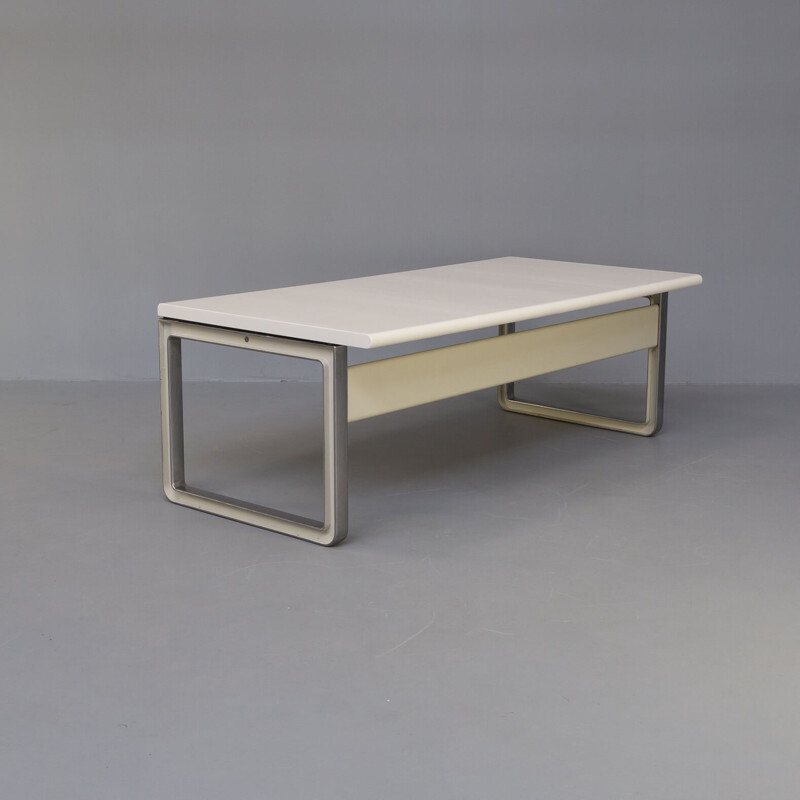 Vintage executive desk by Osvaldo Borsani & Eugenio Gerli for Tecno, Italy 1975