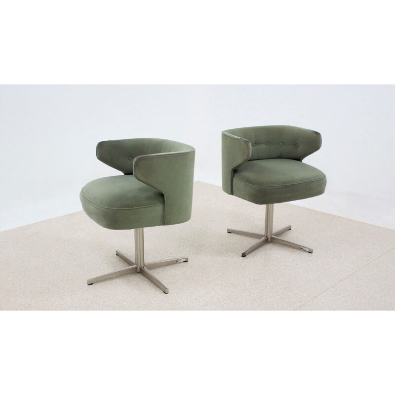 Paire de fauteuils vintage "Poney" par Gianni Moscatelli pour Formanova, 1970