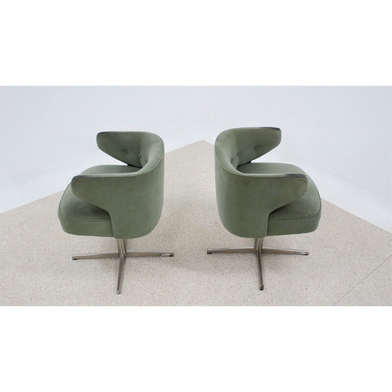 Pair of vintage armchairs "Poney" by Gianni Moscatelli for Formanova, 1970s