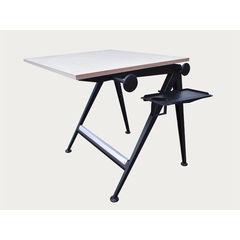 Ahrend de Cirkel "Reply" drawing table in plywood, Friso KRAMER & Wim RIETVELD - 1960s