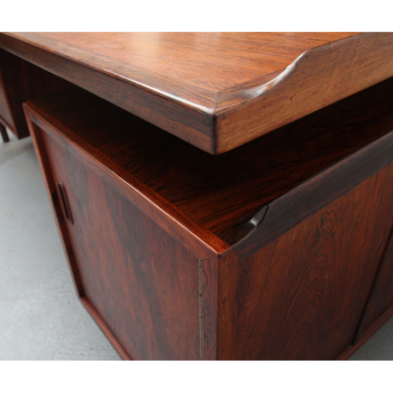 Vintage desk with rosewood cabinet by Arne Vodder for Sibast, Denmark 1960