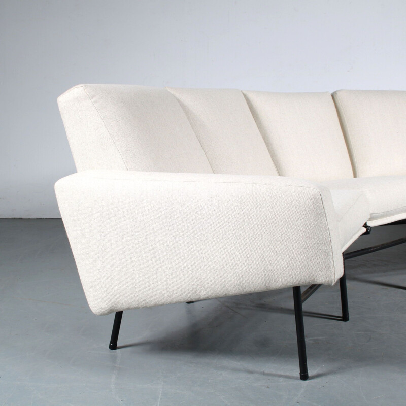 Vintage sofa "L-10" van Pierre Guariche voor Airborne, Frankrijk 1950