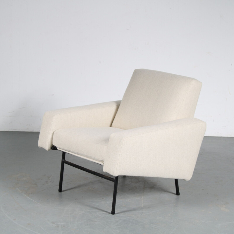 Vintage armchair by Pierre Guariche for Airborne, France 1960
