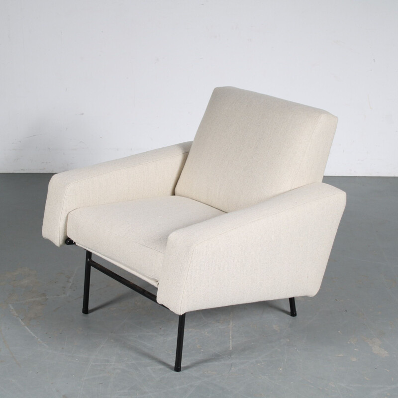 Vintage armchair by Pierre Guariche for Airborne, France 1960