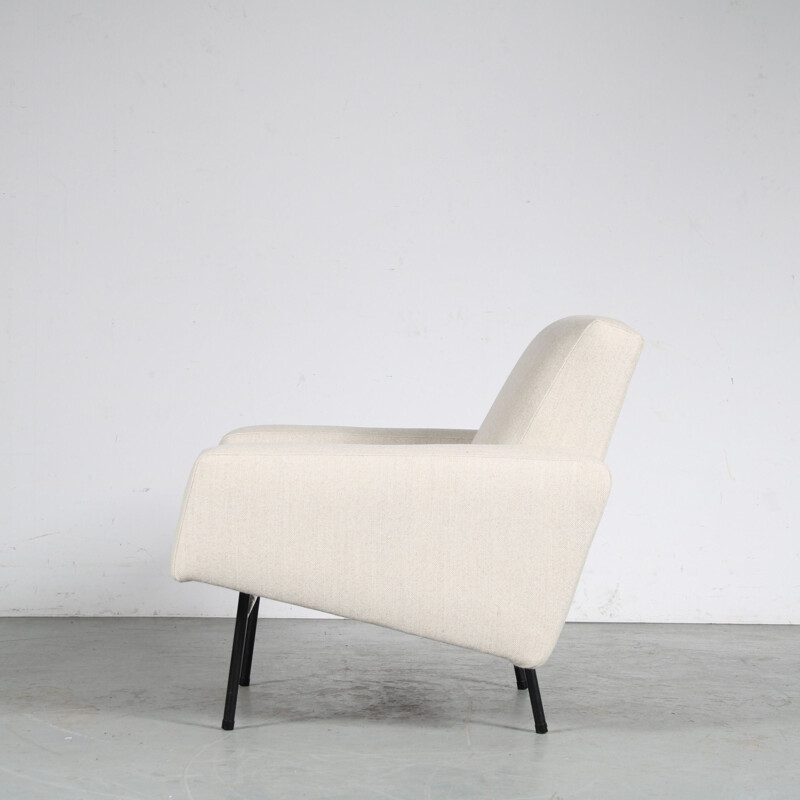 Vintage armchair by Pierre Guariche for Airborne, France 1960