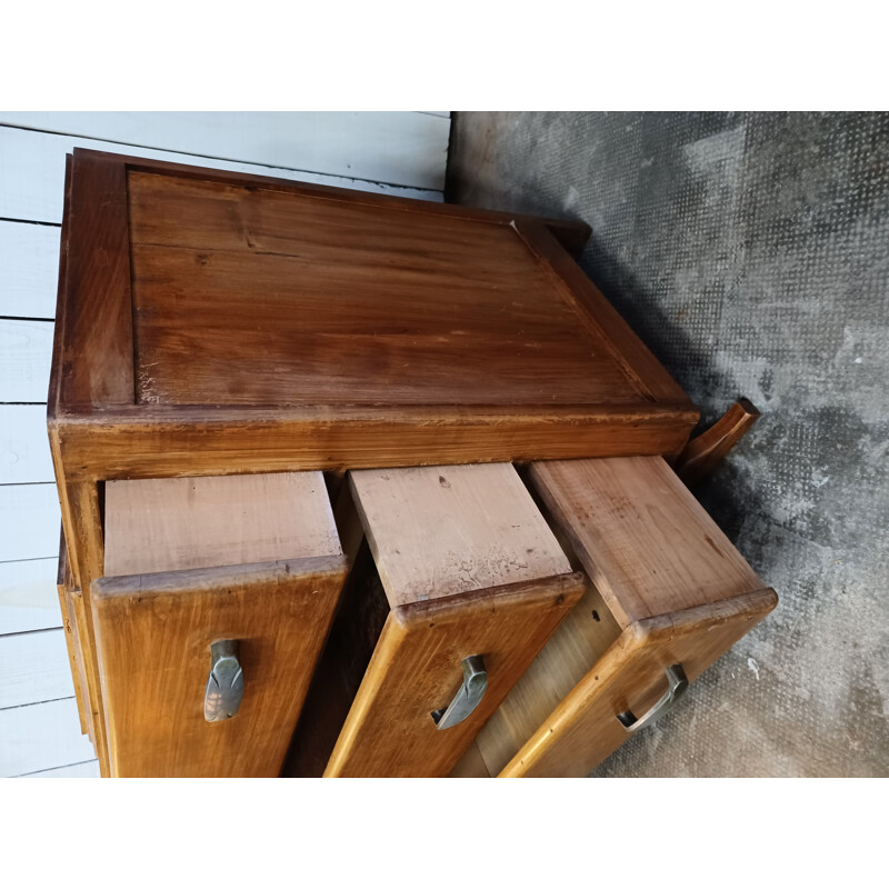 Vintage Art Deco 3-drawer chest of drawers