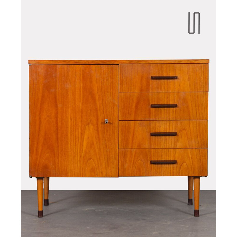 Vintage wooden chest of drawers by Up Zavody, 1960