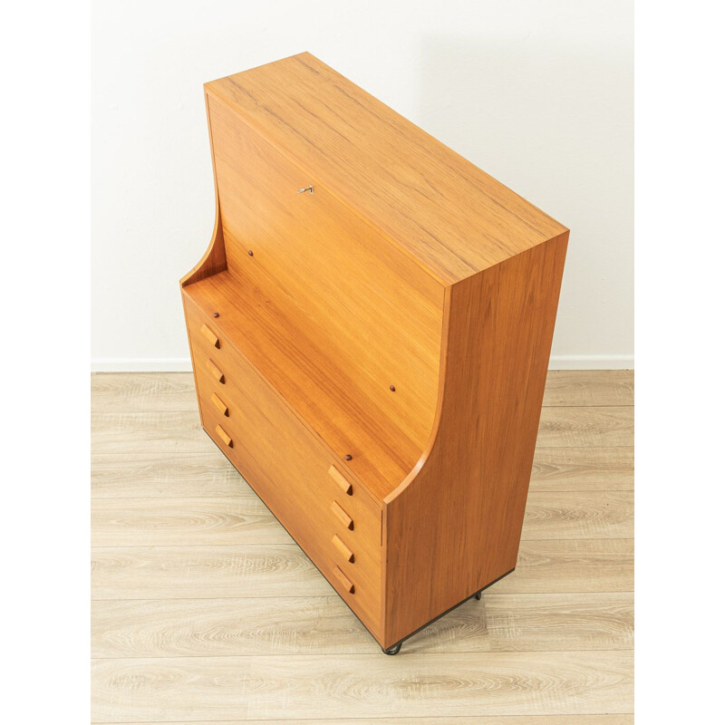 Vintage teak secretary by Børge Mogensen for Søborg Møbler, Denmark 1960s