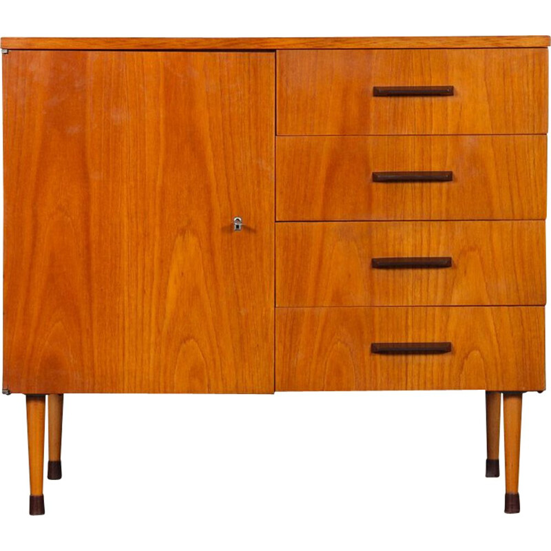 Vintage wooden chest of drawers by Up Zavody, 1960