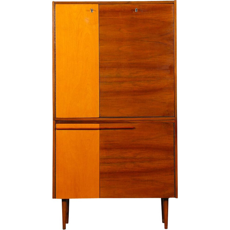 Vintage wooden cabinet by Up Zavody, 1960