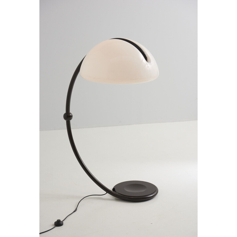 Vintage "Serpente" floor lamp by Elio Martinelli for Martinelli Luce, Italy 1960s